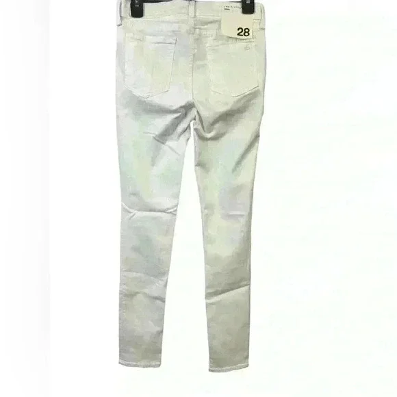 Rag & Bone Skinny White Denim size 28” Prod: W1502M595BLA Skinny